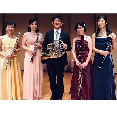 画像：木管5重奏団 キテキテクインテット Quite Quite Quintet