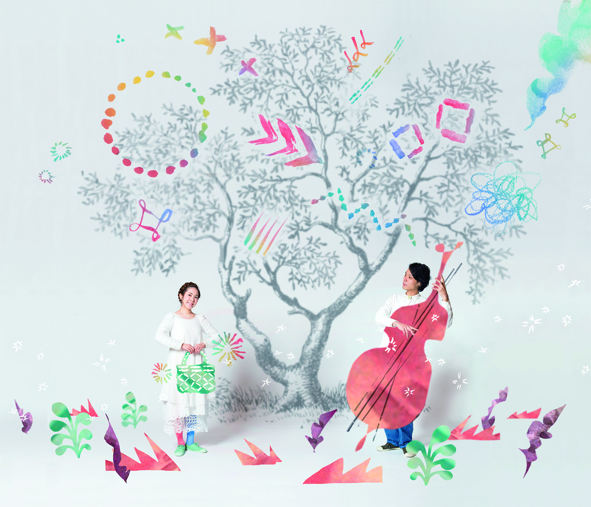 チリンとドロンの写真